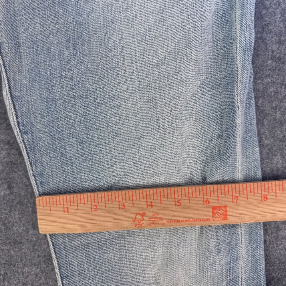 Lucky Brand Lil Maggie Jeans Women 2/26 Light Wash Excellent Low Rise Flare Leg - Picture 9 of 13
